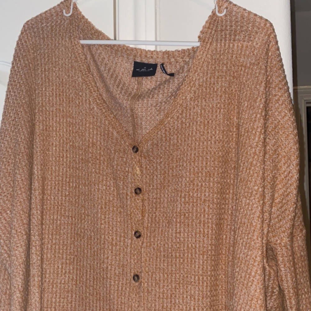 Urban Outfitters light brown cardigan size Medium